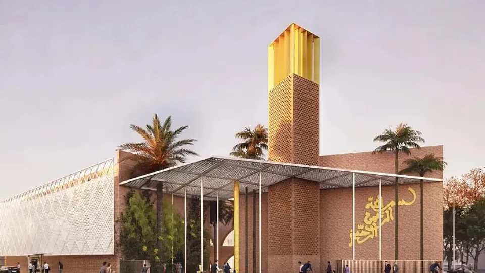 Render de la futura mezquita de Sevilla
